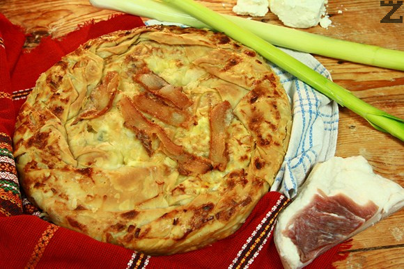 Зелник с пръжки