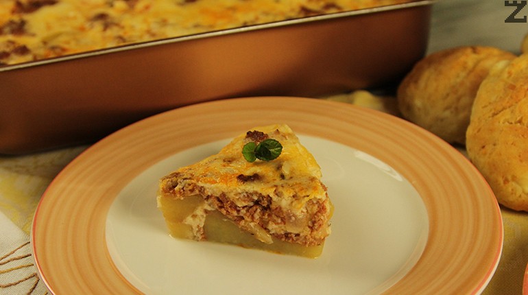 Moussaka Búlgara Con Patatas - Receta Deliciosa