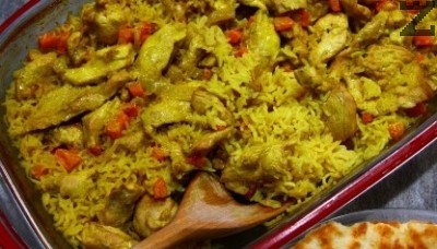 Pollo con Arroz Basmati
